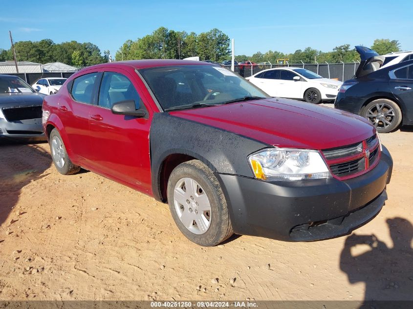 2009 Dodge Avenger Se/Sxt VIN: 1B3LC46B69N554066 Lot: 40251250