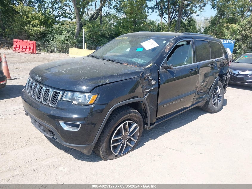 VIN 1C4RJFAGXKC761610 2019 JEEP GRAND CHEROKEE LAREDO
