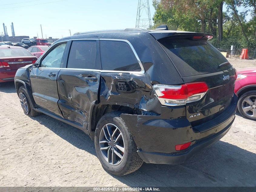 VIN 1C4RJFAGXKC761610 2019 JEEP GRAND CHEROKEE LAREDO