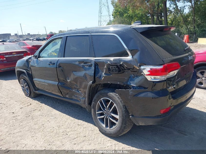 VIN 1C4RJFAGXKC761610 2019 JEEP GRAND CHEROKEE LAREDO