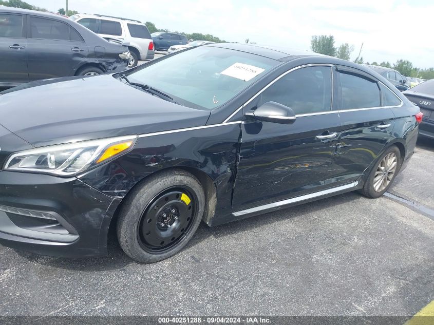 2015 Hyundai Sonata Limited VIN: 5NPE34AF9FH020721 Lot: 40251288