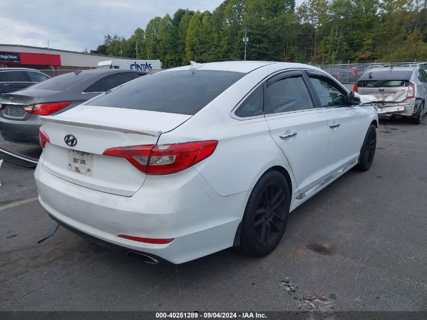 2015 Hyundai Sonata Sport/Limited VIN: 5NPE34AF4FH133346 Lot: 40251289