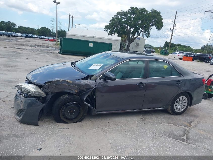 2014 Toyota Camry Le VIN: 4T1BF1FKXEU851949 Lot: 40251292