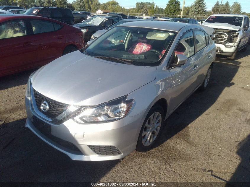 VIN 3N1AB7AP1KY361820 2019 NISSAN SENTRA SV
