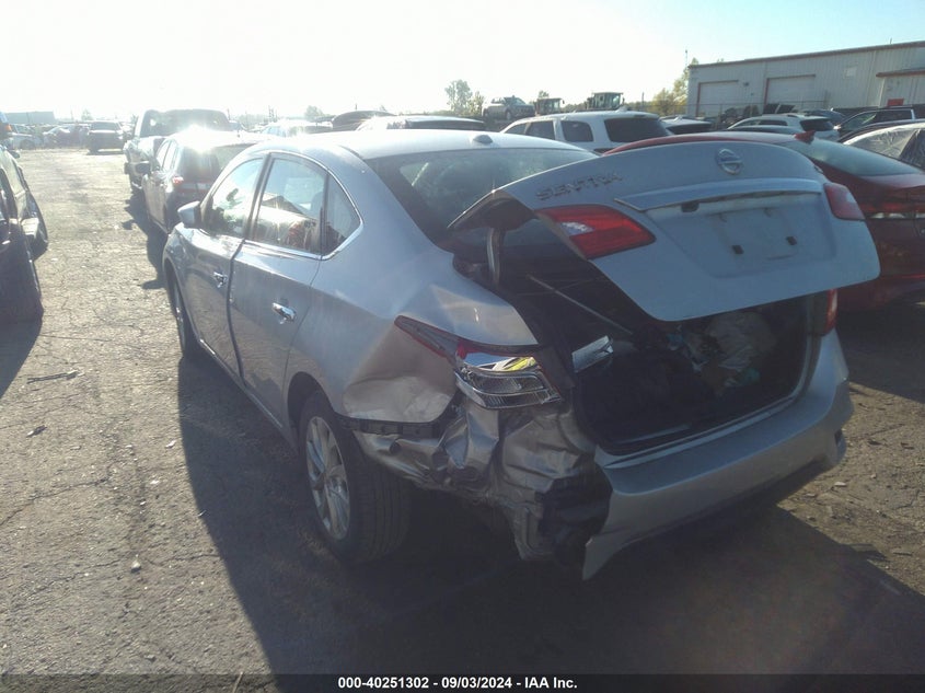 VIN 3N1AB7AP1KY361820 2019 NISSAN SENTRA SV