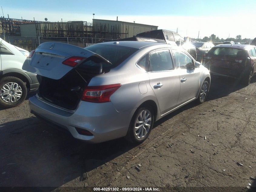 VIN 3N1AB7AP1KY361820 2019 NISSAN SENTRA SV