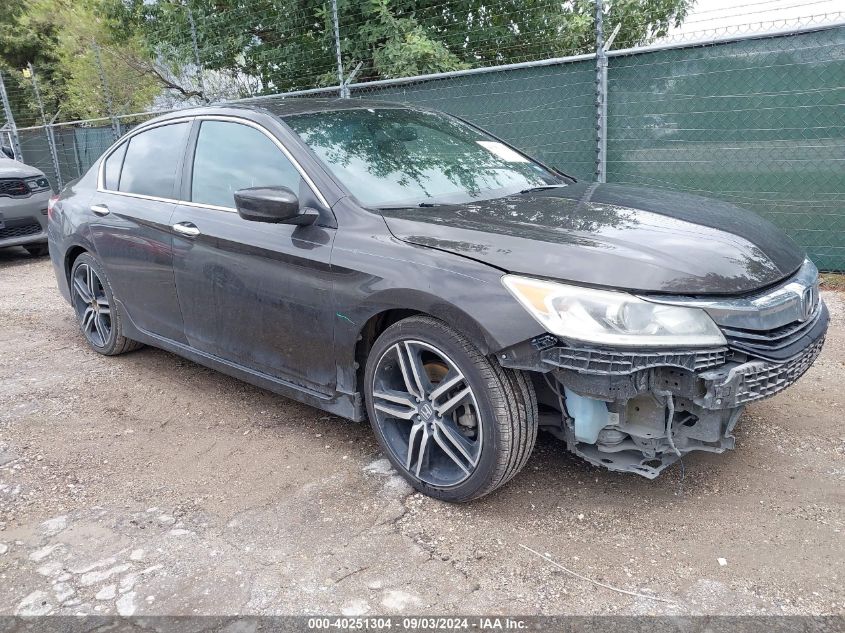 2017 Honda Accord Sport Se VIN: 1HGCR2F11HA114031 Lot: 40251304