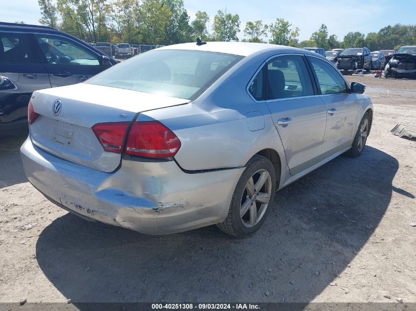 2013 Volkswagen Passat 2.5L Se VIN: 1VWBP7A33DC097573 Lot: 40251308