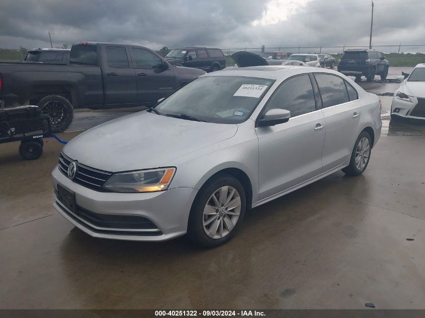 2015 Volkswagen Jetta 1.8T Se VIN: 3VWD07AJ7FM339584 Lot: 40251322