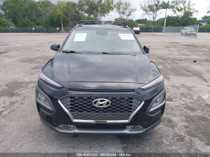 2020 Hyundai Kona Limited VIN: KM8K33A56LU538612 Lot: 40251332