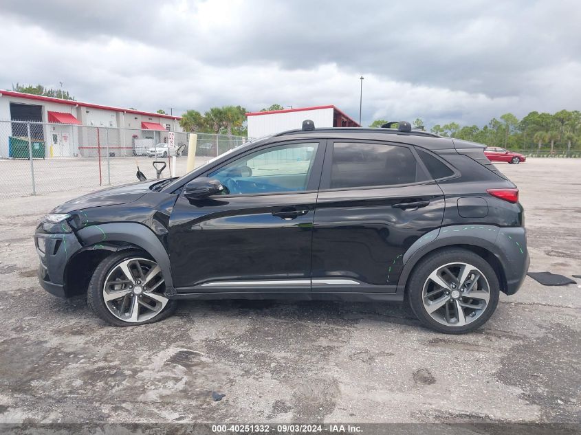 2020 Hyundai Kona Limited VIN: KM8K33A56LU538612 Lot: 40251332