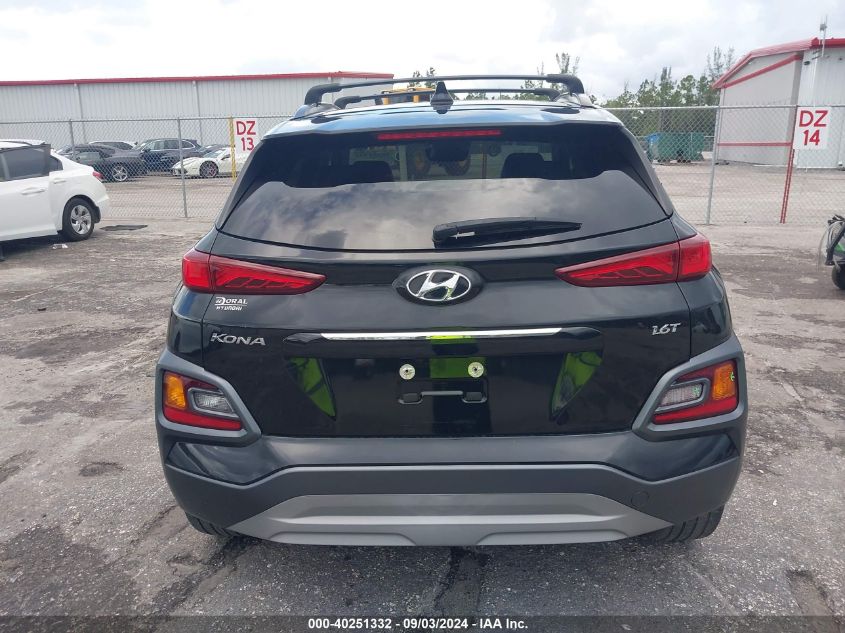 2020 Hyundai Kona Limited VIN: KM8K33A56LU538612 Lot: 40251332