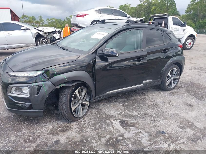 2020 Hyundai Kona Limited VIN: KM8K33A56LU538612 Lot: 40251332