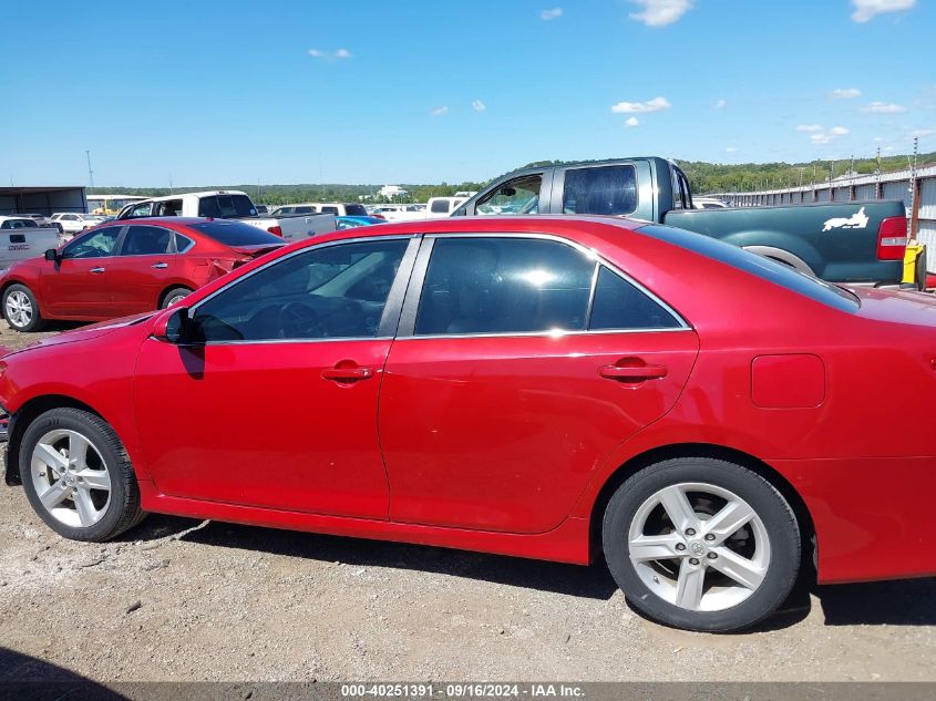 2014 Toyota Camry Se VIN: 4T1BF1FK3EU746170 Lot: 40251391