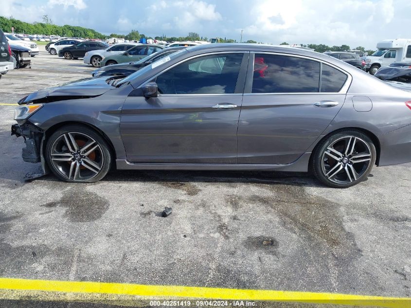 2017 Honda Accord Sedan Sport VIN: 1HGCR2F54HA277081 Lot: 40251419