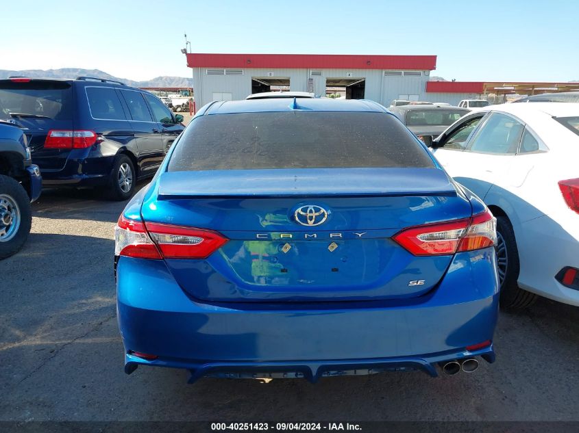 2019 Toyota Camry Se VIN: 4T1B11HK1KU272453 Lot: 40694773