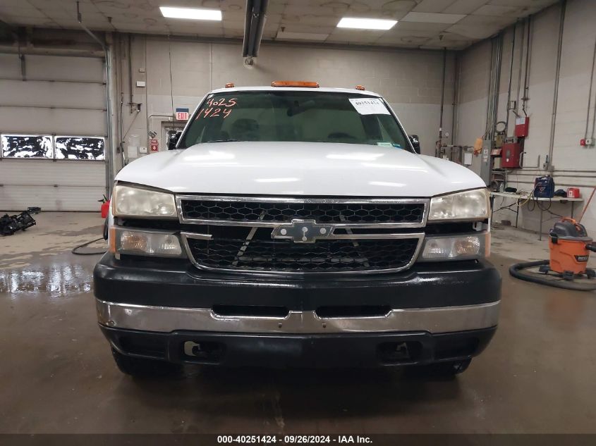 2006 Chevrolet Silverado 2500Hd Work Truck VIN: 1GCHK24U66E129474 Lot: 40251424