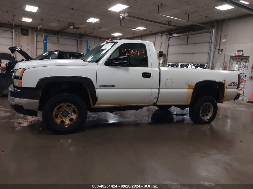 2006 Chevrolet Silverado 2500Hd Work Truck VIN: 1GCHK24U66E129474 Lot: 40251424