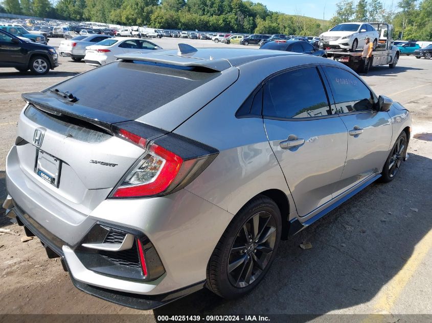 2021 Honda Civic Sport VIN: SHHFK7H41MU221973 Lot: 40251439