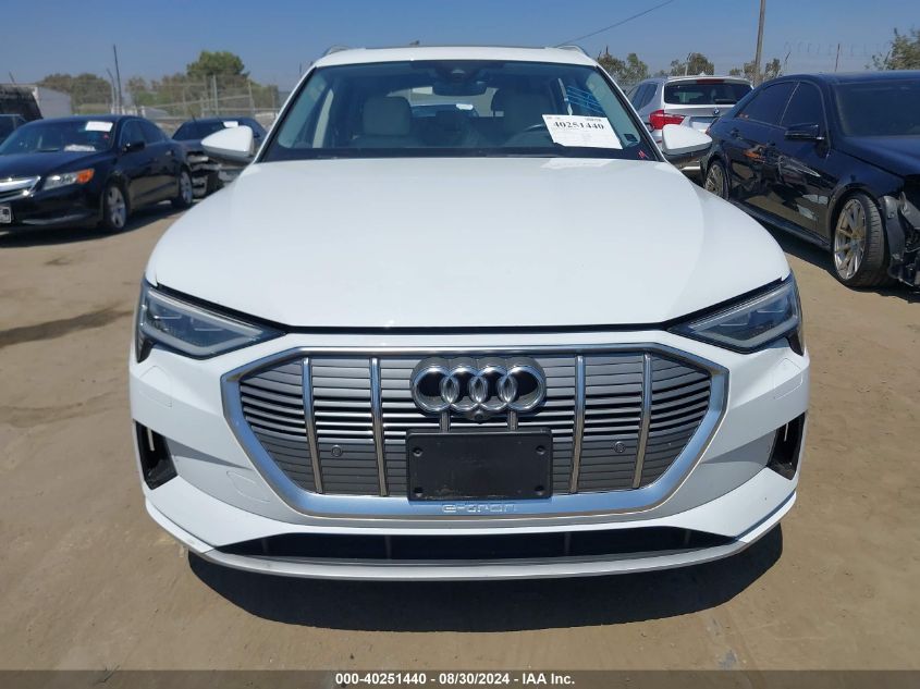 2022 Audi E-Tron Premium Plus Quattro VIN: WA1LAAGE9NB022893 Lot: 40251440