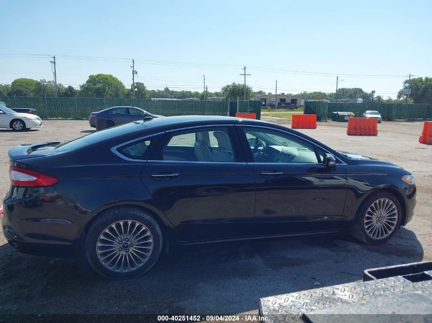 2015 Ford Fusion Titanium VIN: 3FA6P0D92FR144033 Lot: 40251452