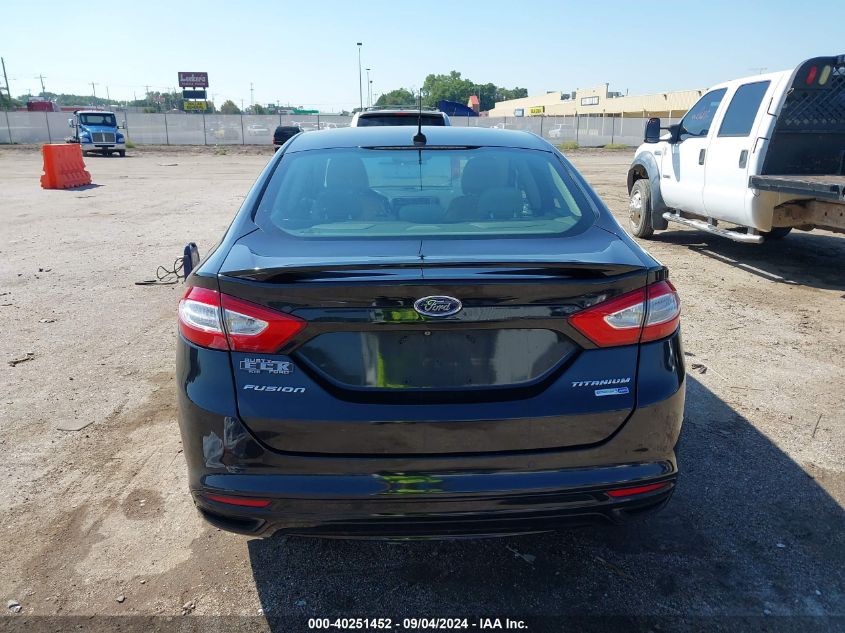 2015 FORD FUSION TITANIUM - 3FA6P0D92FR144033