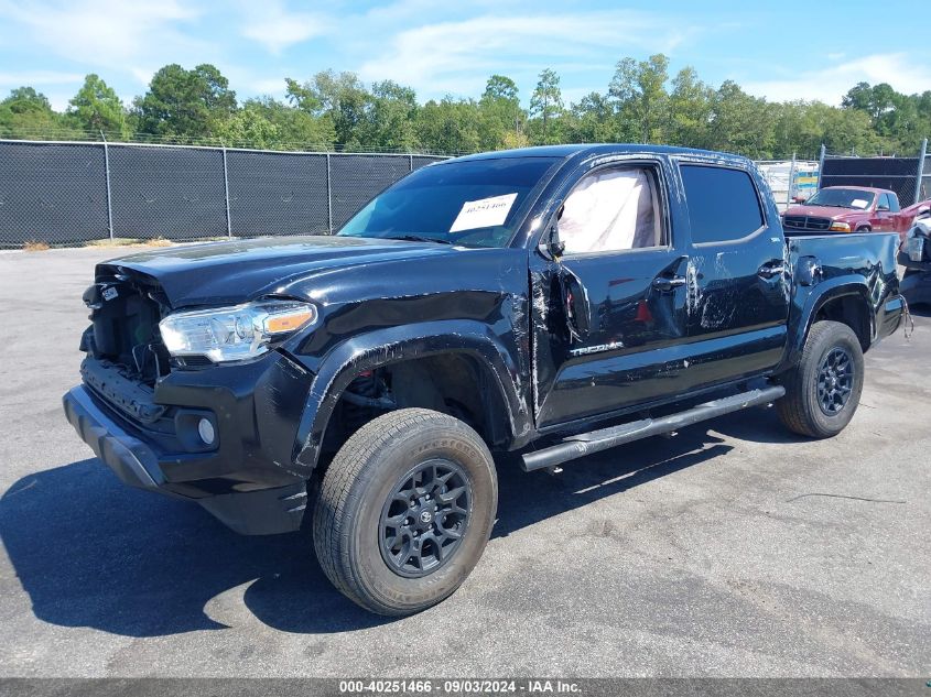 2022 Toyota Tacoma Sr5 V6 VIN: 3TMAZ5CN4NM168761 Lot: 40251466