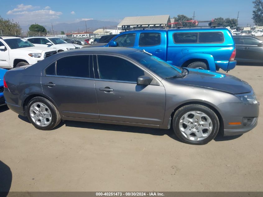 2010 Ford Fusion Se VIN: 3FAHP0HG6AR206088 Lot: 40251473