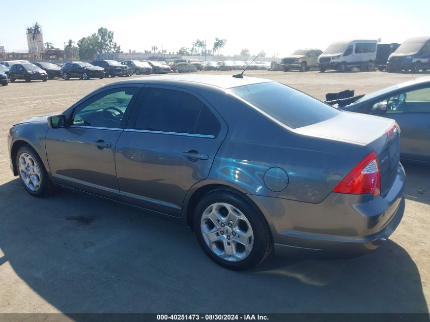 2010 Ford Fusion Se VIN: 3FAHP0HG6AR206088 Lot: 40251473