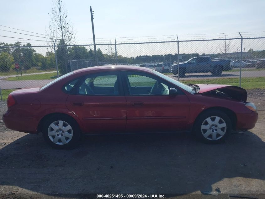 2003 Ford Taurus Lx VIN: 1FAFP52U93A205968 Lot: 40251495