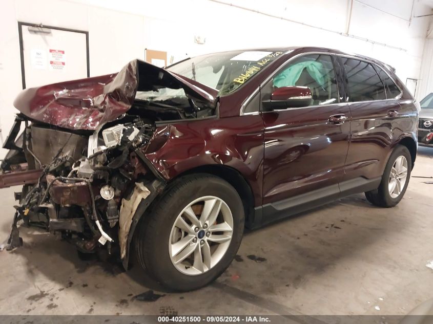 2FMPK4J91HBB16844 2017 FORD EDGE - Image 2