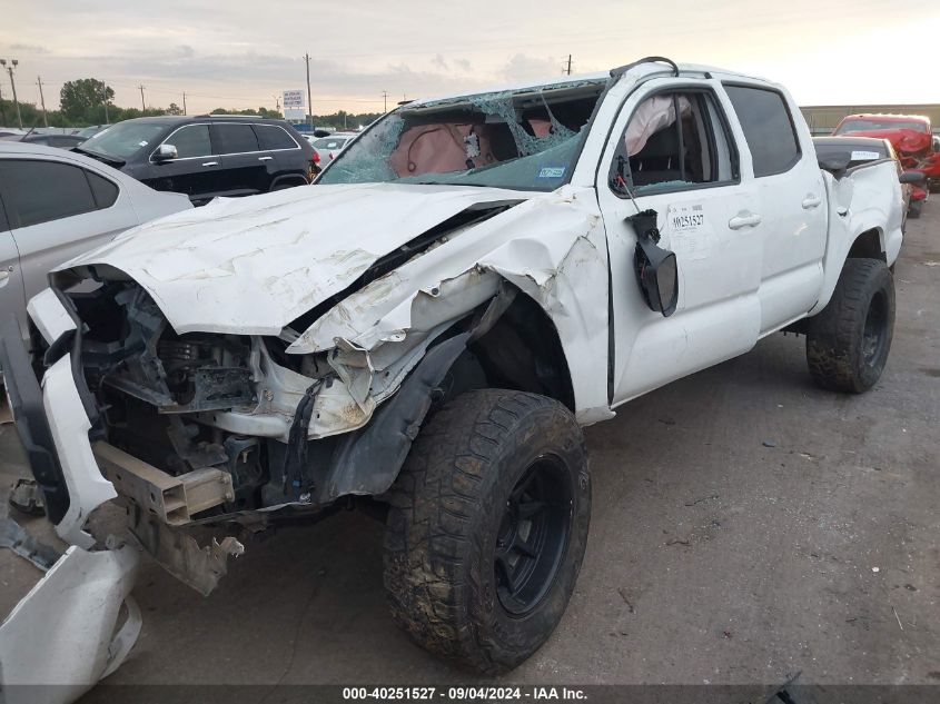 2019 Toyota Tacoma Double Cab/Sr/Sr5/Trd Spo VIN: 5TFCZ5AN8KX201164 Lot: 40251527