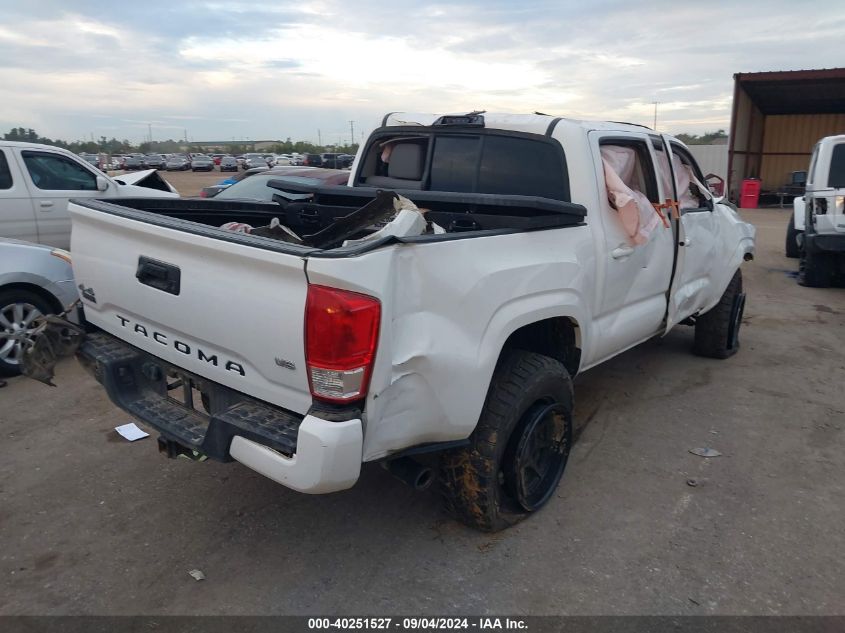 2019 Toyota Tacoma Double Cab/Sr/Sr5/Trd Spo VIN: 5TFCZ5AN8KX201164 Lot: 40251527