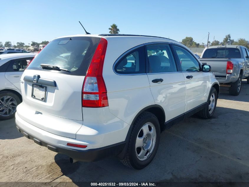 2010 Honda Cr-V Lx VIN: 5J6RE3H31AL032443 Lot: 40251532