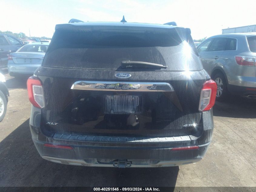 2023 Ford Explorer Xlt VIN: 1FMSK8DH6PGA72545 Lot: 40251545