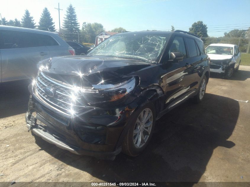 2023 Ford Explorer Xlt VIN: 1FMSK8DH6PGA72545 Lot: 40251545