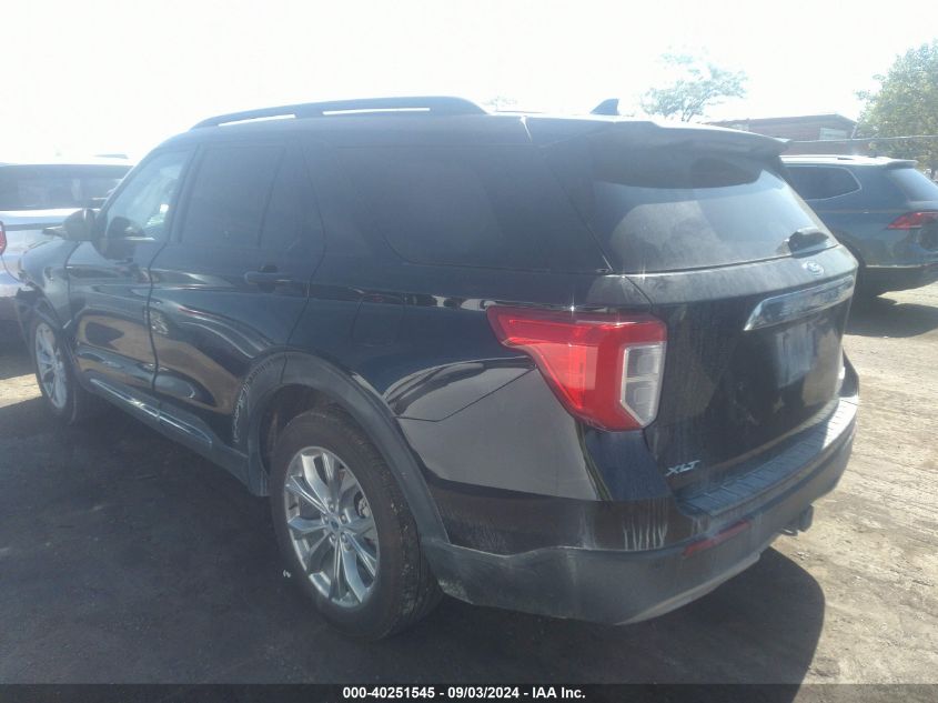 2023 Ford Explorer Xlt VIN: 1FMSK8DH6PGA72545 Lot: 40251545