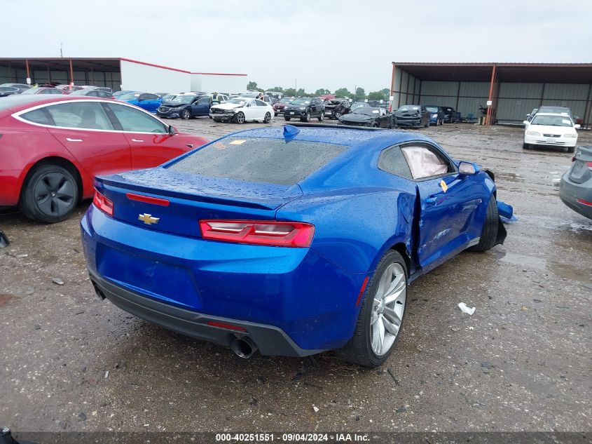 2016 Chevrolet Camaro Lt VIN: 1G1FB1RS4G0163221 Lot: 40251551