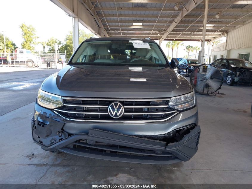 2022 Volkswagen Tiguan 2.0T S VIN: 3VV1B7AX1NM004762 Lot: 40251555