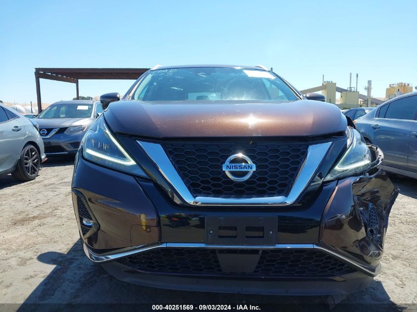 2019 Nissan Murano Platinum VIN: 5N1AZ2MJ6KN143447 Lot: 40251569