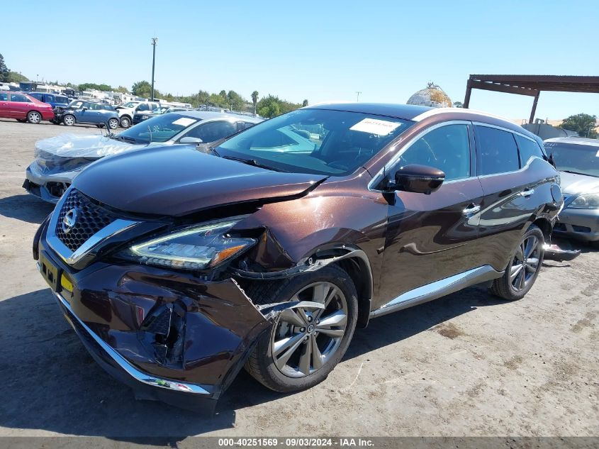 5N1AZ2MJ6KN143447 2019 NISSAN MURANO - Image 2