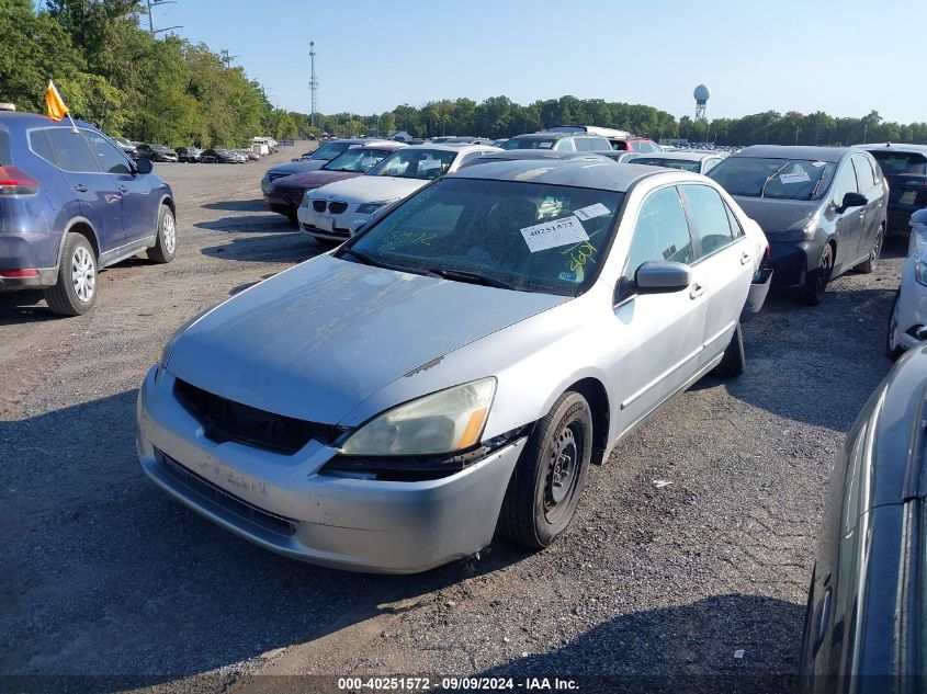 2005 Honda Accord 2.4 Lx VIN: 1HGCM56455A186033 Lot: 40251572