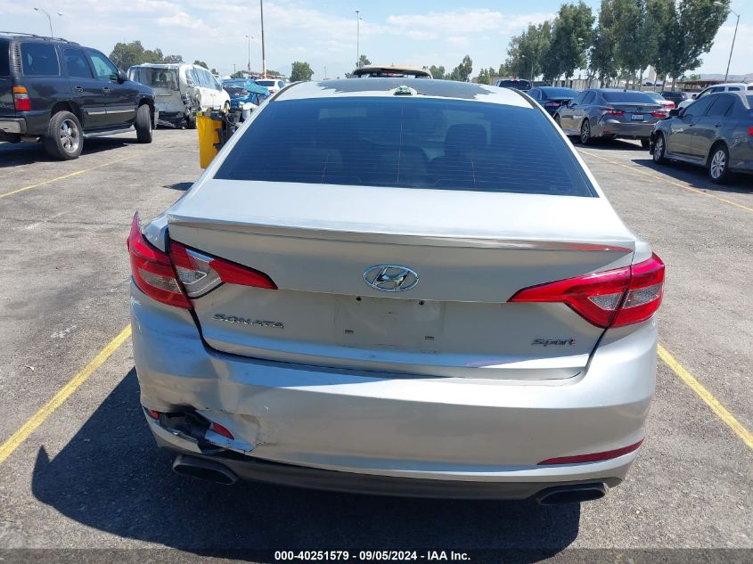 2017 Hyundai Sonata Sport VIN: 5NPE34AF9HH446637 Lot: 40251579