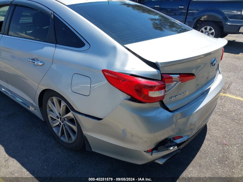 2017 Hyundai Sonata Sport VIN: 5NPE34AF9HH446637 Lot: 40251579