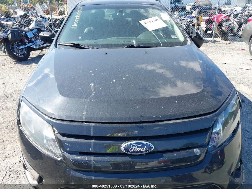 2012 Ford Fusion Sel VIN: 3FAHP0JA1CR315762 Lot: 40251589