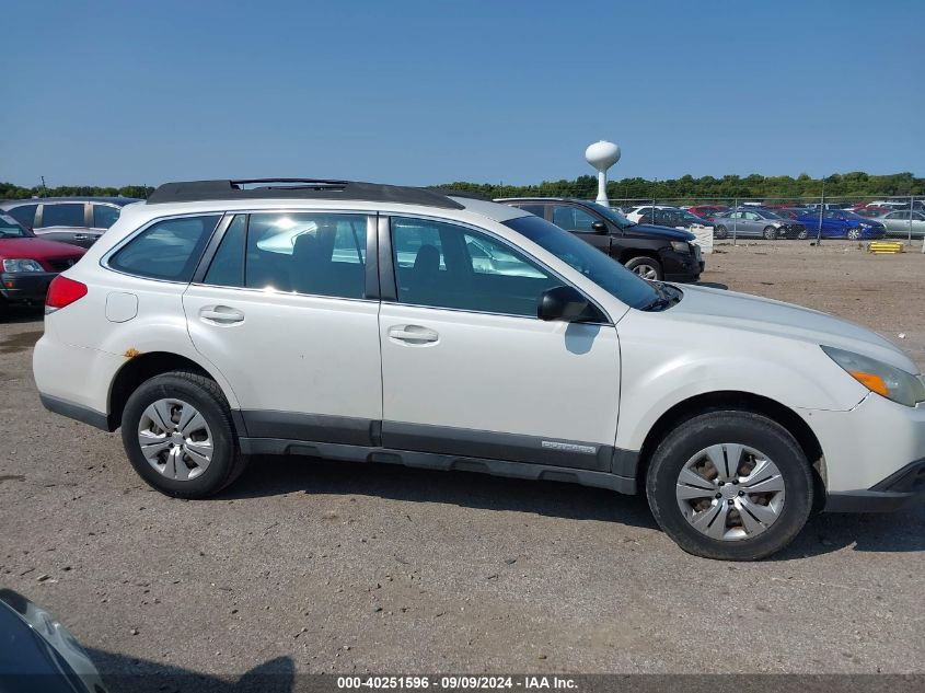 2010 Subaru Outback 2.5I VIN: 4S4BRCAC6A331413 Lot: 40251596