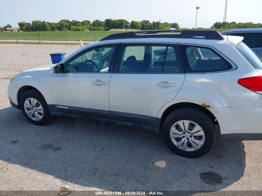 2010 Subaru Outback 2.5I VIN: 4S4BRCAC6A331413 Lot: 40251596