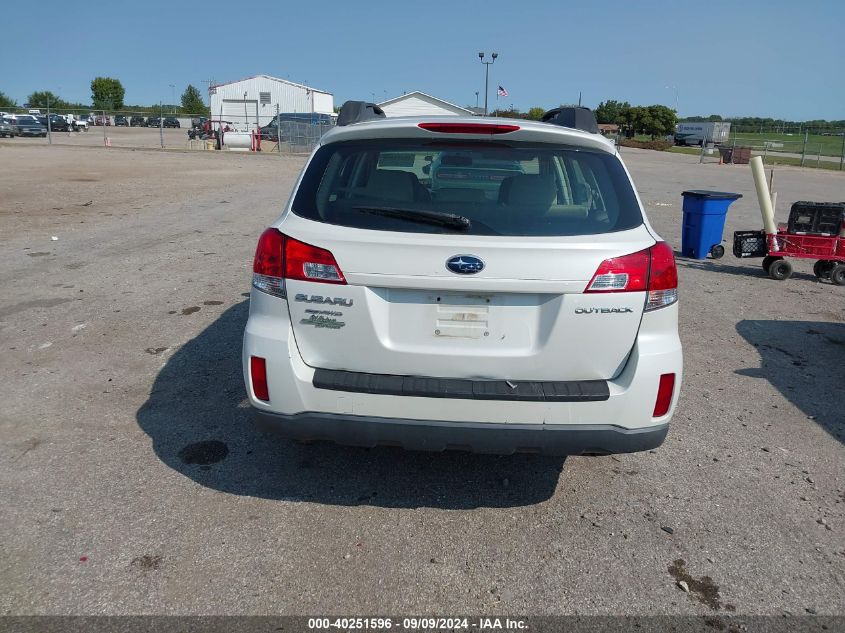 2010 Subaru Outback 2.5I VIN: 4S4BRCAC6A331413 Lot: 40251596