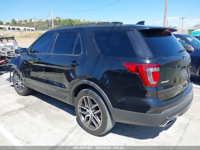 2016 Ford Explorer Sport VIN: 1FM5K8GTXGGC12738 Lot: 40251601