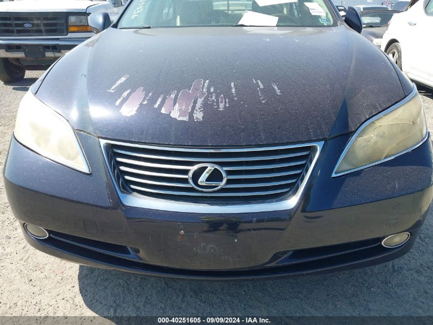 2007 Lexus Es 350 VIN: JTHBJ46G272084661 Lot: 40251605